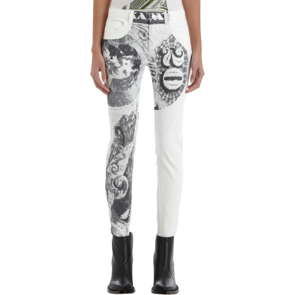 Acne Studios Women’s Money Print Skinny Jeans sz 23 - Picture 1 of 4
